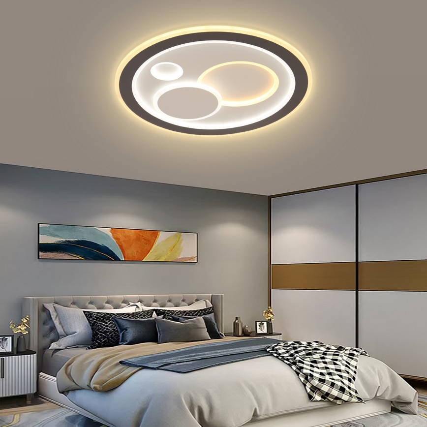 Brilagi - LED Zatemnitvena stropna svetilka MODERN LED/89W/230V 2700-6500K pr. 47 cm + Daljinski upravljalnik