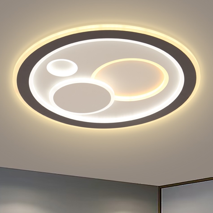 Brilagi - LED Zatemnitvena stropna svetilka MODERN LED/89W/230V 2700-6500K pr. 47 cm + Daljinski upravljalnik
