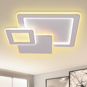 Brilagi - LED Zatemnitvena stropna svetilka MODERN LED/93W/230V 2700-6500K + Daljinski upravljalnik