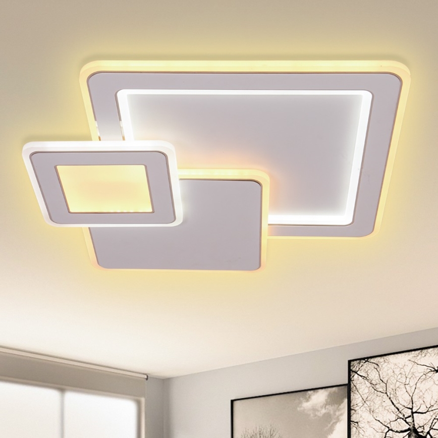 Brilagi - LED Zatemnitvena stropna svetilka MODERN LED/93W/230V 2700-6500K + Daljinski upravljalnik