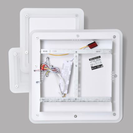 Brilagi - LED Zatemnitvena stropna svetilka MODERN LED/93W/230V 2700-6500K 48,5x48,5 cm + Daljinski upravljalnik