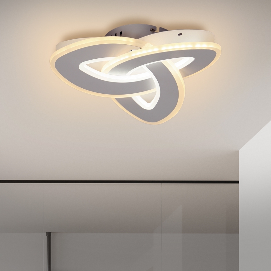 Brilagi - LED Zatemnitvena stropna svetilka MODERN MINI LED/49W/230V 3000/4000/6000K 30x30 cm + Daljinski upravljalnik