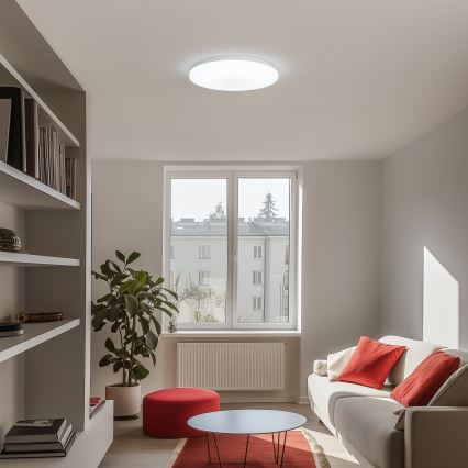 Brilagi - LED Zatemnitvena stropna svetilka OPAL LED/24W/230V  3000/4000/6500K + Daljinski upravljalnik