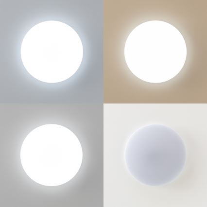 Brilagi - LED Zatemnitvena stropna svetilka OPAL LED/24W/230V  3000/4000/6500K + Daljinski upravljalnik