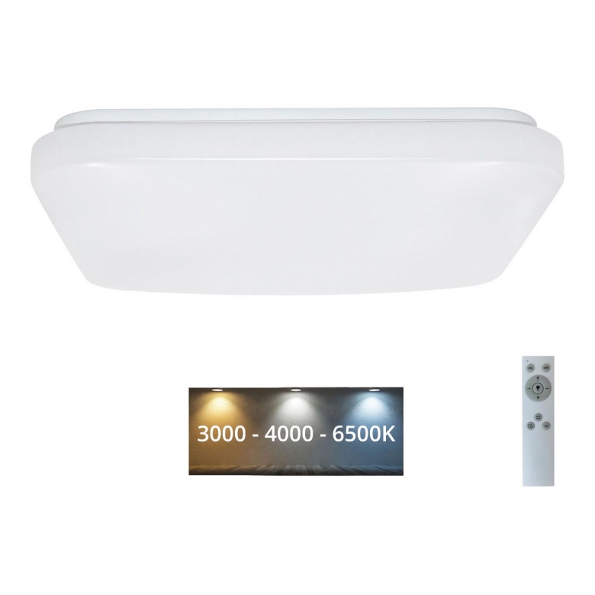 Brilagi - LED Zatemnitvena stropna svetilka OPAL LED/24W/230V 3000/4000/6500K + Daljinski upravljalnik