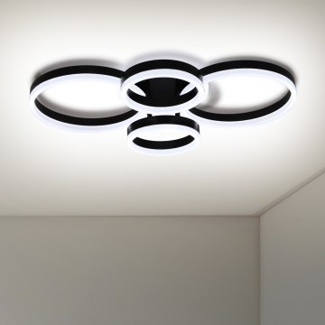 Brilagi - LED Zatemnitvena stropna svetilka ORBITS LED/49W/230V 3000/4000/6000K + Daljinski upravljalnik