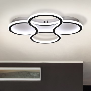 Brilagi - LED Zatemnitvena stropna svetilka ORELLI LED/53W/230V 3000/4000/6000K + Daljinski upravljalnik