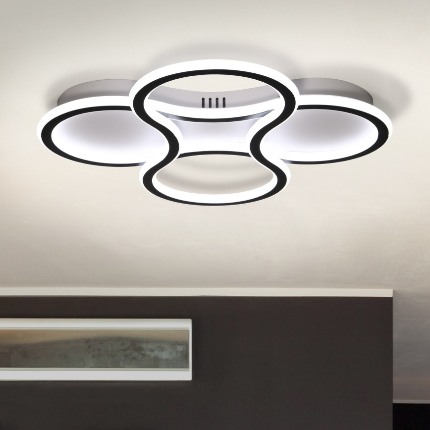 Brilagi - LED Zatemnitvena stropna svetilka ORELLI LED/53W/230V 3000/4000/6000K + Daljinski upravljalnik