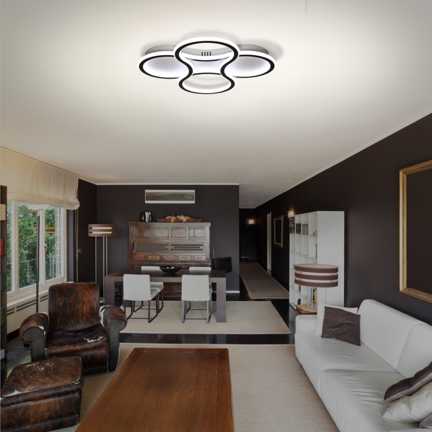 Brilagi - LED Zatemnitvena stropna svetilka ORELLI LED/53W/230V 3000/4000/6000K + Daljinski upravljalnik