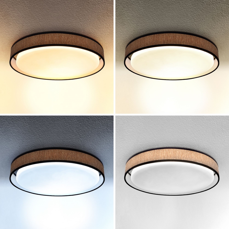 Brilagi - LED Zatemnitvena stropna svetilka PILAR LED/48W/230V 3000-6500K pr. 43 cm + Daljinski upravljalnik