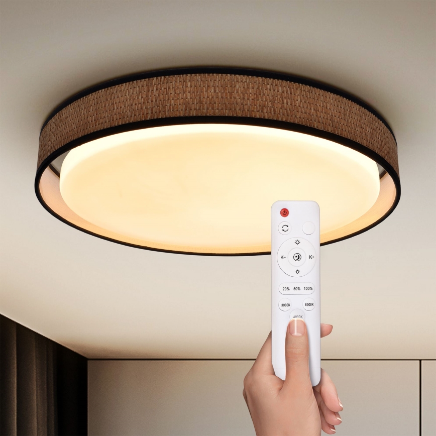 Brilagi - LED Zatemnitvena stropna svetilka PILAR LED/48W/230V 3000-6500K pr. 43 cm + Daljinski upravljalnik