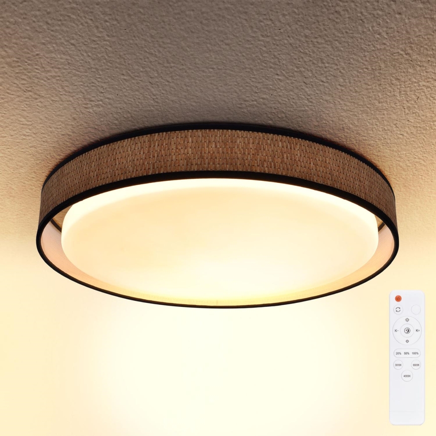 Brilagi - LED Zatemnitvena stropna svetilka PILAR LED/48W/230V 3000-6500K pr. 43 cm + Daljinski upravljalnik