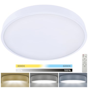 Brilagi - LED Zatemnitvena stropna svetilka POOL SMART LED/60W/230V 3000-6000K 50 cm + Daljinski upravljalnik bela