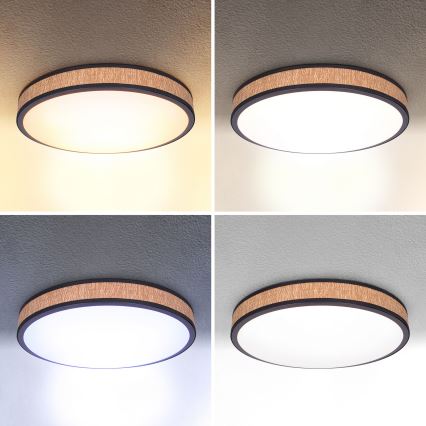 Brilagi - LED Zatemnitvena stropna svetilka ROSA LED/48W/230V 3000-6500K pr. 38 cm + Daljinski upravljalnik