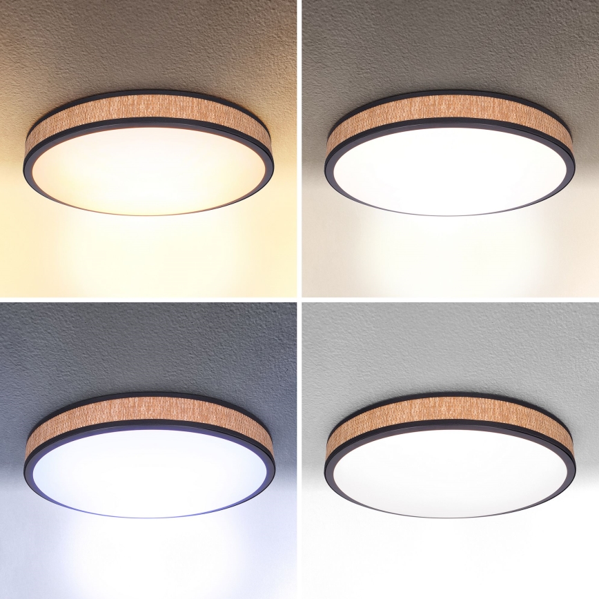Brilagi - LED Zatemnitvena stropna svetilka ROSA LED/48W/230V 3000-6500K pr. 38 cm + Daljinski upravljalnik