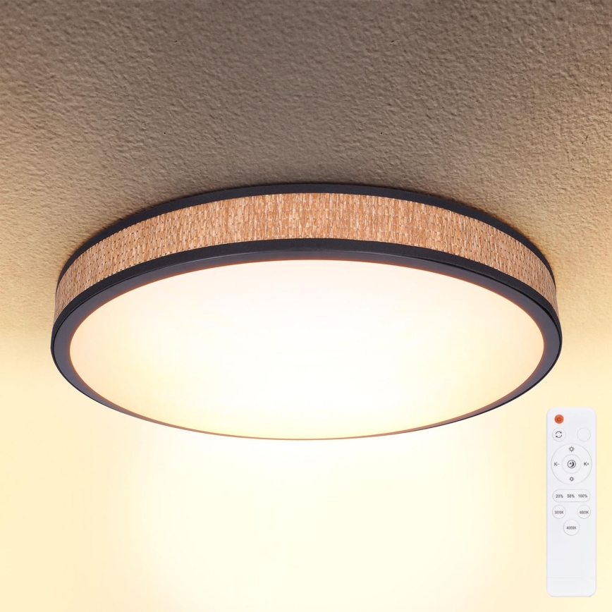 Brilagi - LED Zatemnitvena stropna svetilka ROSA LED/48W/230V 3000-6500K pr. 38 cm + Daljinski upravljalnik
