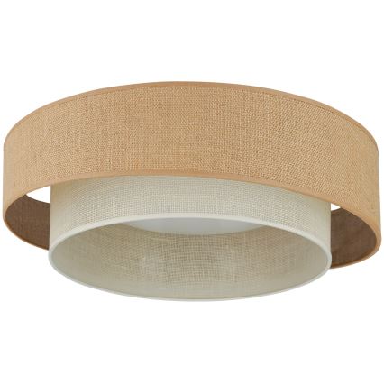 Brilagi - LED Zatemnitvena stropna svetilka SHINE LED/24W/230V pr. 60 cm 3000/4000/6500K bež/krem barva + Daljinski upravljalnik