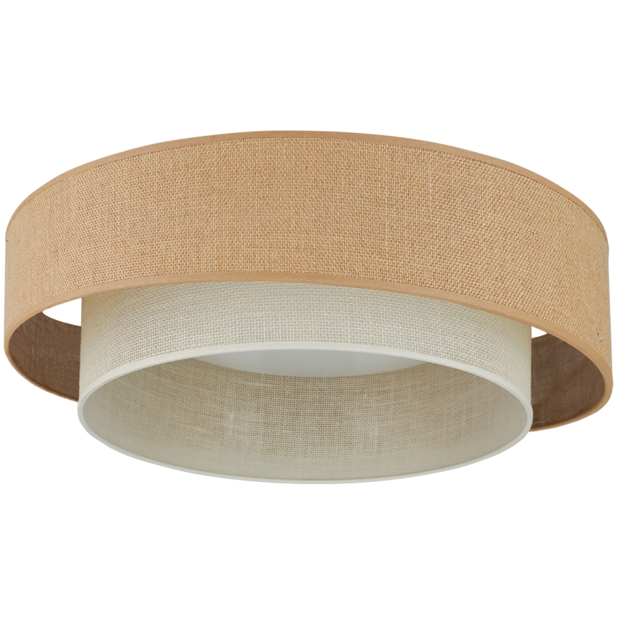Brilagi - LED Zatemnitvena stropna svetilka SHINE LED/24W/230V pr. 60 cm 3000/4000/6500K bež/krem barva + Daljinski upravljalnik