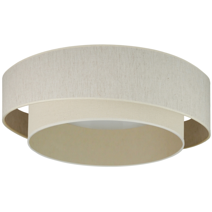 Brilagi - LED Zatemnitvena stropna svetilka SHINE LED/24W/230V 3000/4000/6500K krem barva + Daljinski upravljalnik