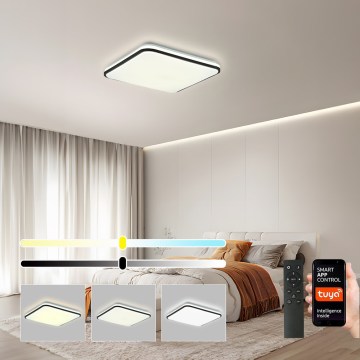 Brilagi - LED zatemnitvena stropna svetilka SMART LED/24W/230V 43x43 cm 3000-6000K Wi-Fi Tuya Beacon + daljinski upravljalnik