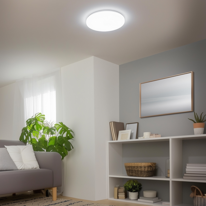 Brilagi - LED Zatemnitvena stropna svetilka SMART LED/24W/230V 2700-6500K Wi-Fi Tuya + Daljinski upravljalnik