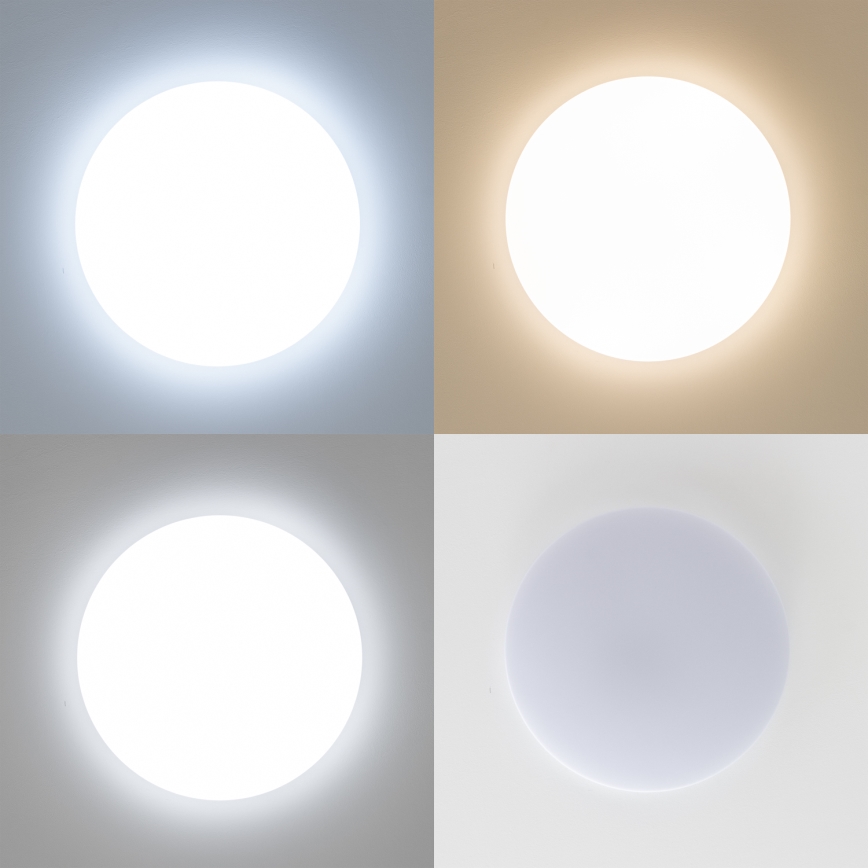 Brilagi - LED Zatemnitvena stropna svetilka SMART LED/24W/230V 2700-6500K Wi-Fi Tuya + Daljinski upravljalnik