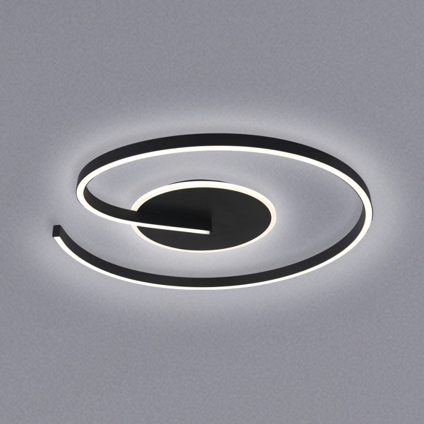 Brilagi - LED Zatemnitvena stropna svetilka SPIRAL LED/56W/230V 3000/4000/6000K + Daljinski upravljalnik