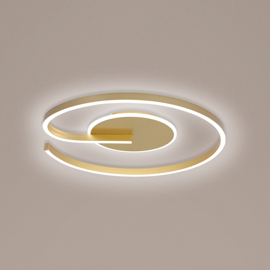 Brilagi -LED Zatemnitvena stropna svetilka SPIRAL LED/56W/230V 3000/4000/6000K+ Daljinski upravljalnik