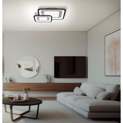 Brilagi - LED Zatemnitvena stropna svetilka TANDORA LED/49W/230V 3000/4000/6000K + Daljinski upravljalnik