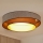 Brilagi - LED Zatemnitvena stropna svetilka VEGAS SHINE LED/24W/230V pr. 60 cm 3000/4000/6500K rjava + Daljinski upravljalnik
