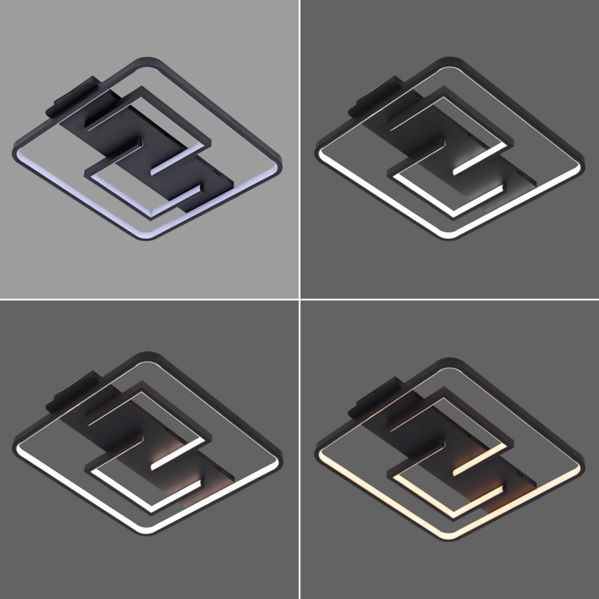 Brilagi - LED Zatemnitvena stropna svetilka VELO LED/34W/230V 3000/4000/6000K + Daljinski upravljalnik