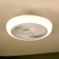 Brilagi - LED Zatemnitvena stropna svetilka z ventilatorjem LED/30W/230V 3000-6500K bela + Daljinski upravljalnik