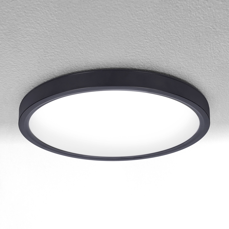 Brilagi - LED Zatemnitvena stropna svetilka ESTELA LED/48W/230V 3000-6500K ø 40 cm črna + Daljinski upravljalnik