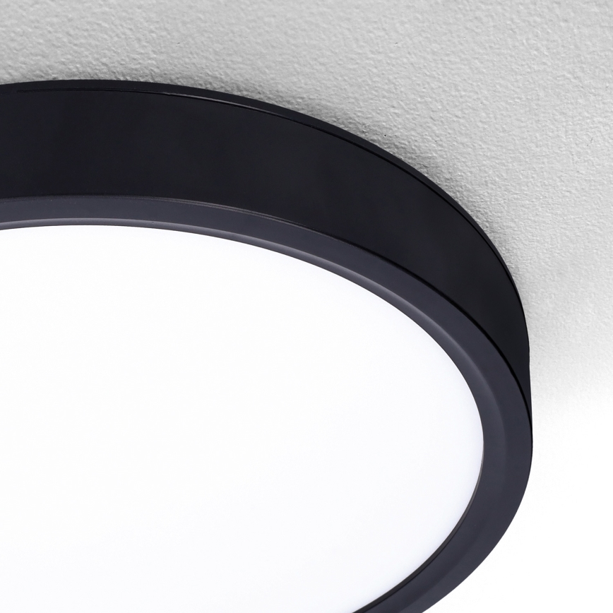 Brilagi - LED Zatemnitvena stropna svetilka ESTELA LED/48W/230V 3000-6500K ø 40 cm črna + Daljinski upravljalnik