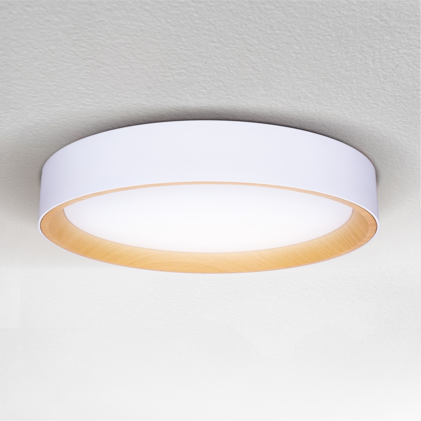 Brilagi - LED Zatemnitvena stropna svetilka LARIOS LED/60W/230V 3000-6500K ø 49 cm bela + Daljinski upravljalnik