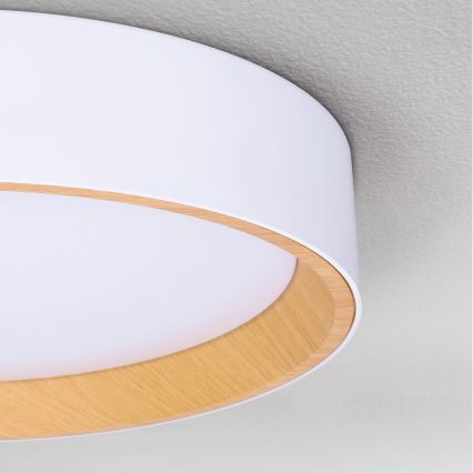 Brilagi - LED Zatemnitvena stropna svetilka LARIOS LED/60W/230V 3000-6500K ø 49 cm bela + Daljinski upravljalnik
