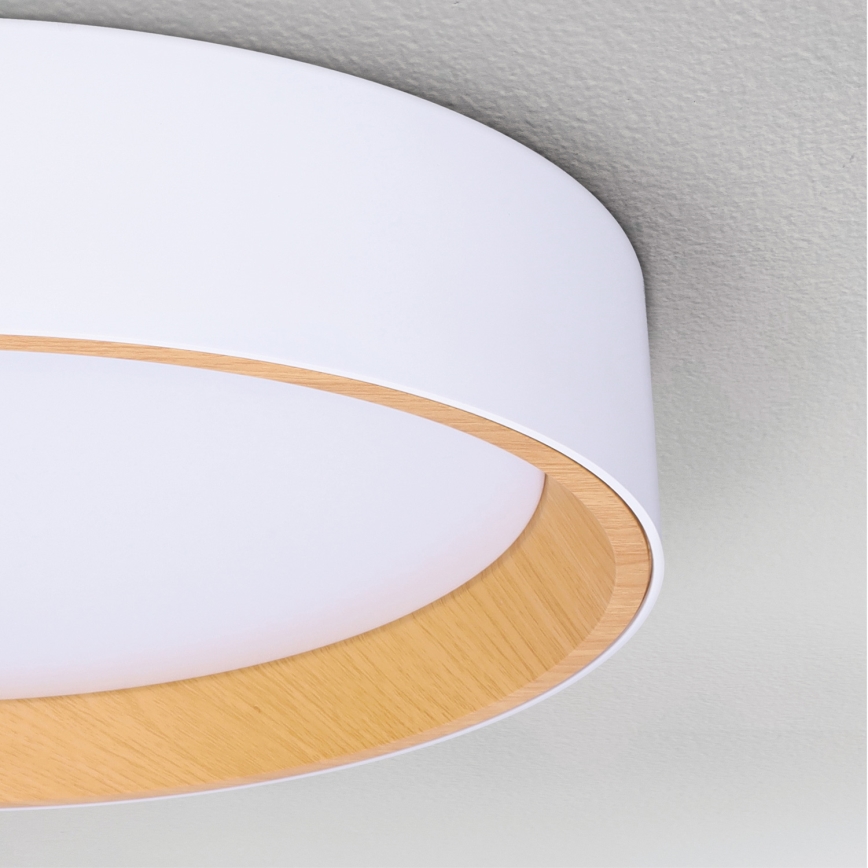 Brilagi - LED Zatemnitvena stropna svetilka LARIOS LED/60W/230V 3000-6500K ø 49 cm bela + Daljinski upravljalnik