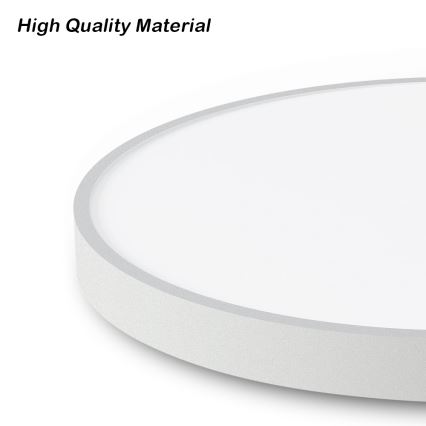 Brilagi - LED Zatemnitvena stropna svetilka POOL SMART LED/48W/230V 40 cm 3000-6000K Wi-Fi Tuya + Daljinski upravljalnik bela