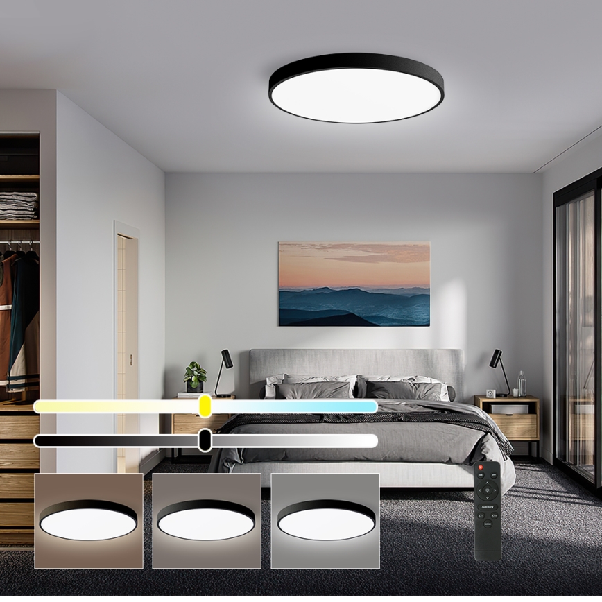 Brilagi - LED Zatemnitvena stropna svetilka POOL SMART LED/60W/230V 3000-6000K 50 cm + Daljinski upravljalnik