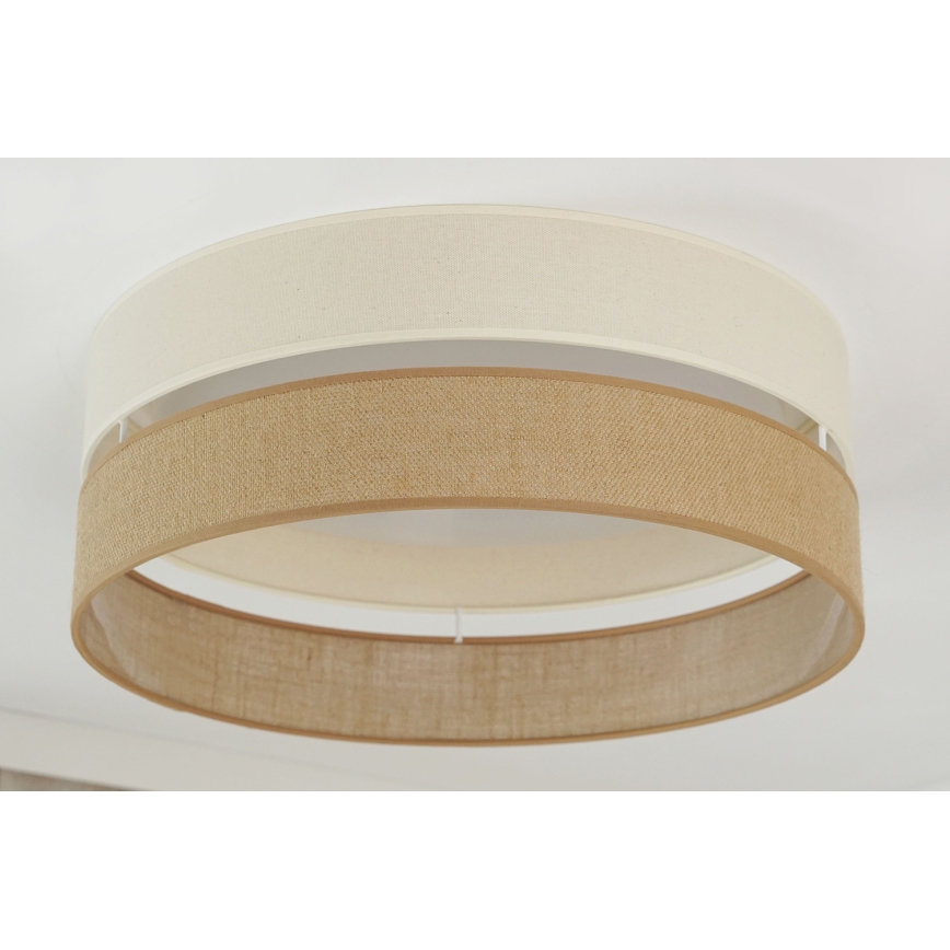 Brilagi - LED Zatemnitvena stropna svetilka ROYAL YUTE LED/24W/230V pr. 45 cm 3000/4000/6500K bež/krem barva  + Daljinski upravljalnik