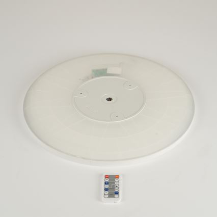 Brilagi - LED Zatemnitvena svetilka z motion in dusk senzor ULTRA SLIM LED/24W/230V pr. 42 cm + Daljinski upravljalnik