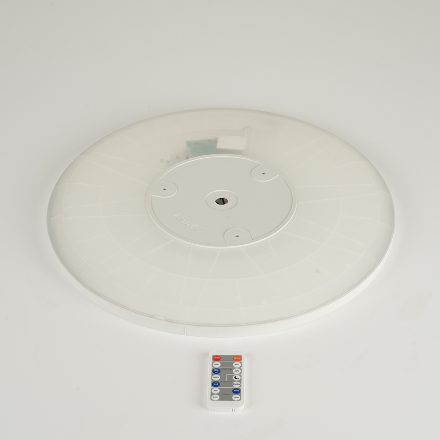 Brilagi - LED Zatemnitvena svetilka z motion in dusk senzor ULTRA SLIM LED/24W/230V pr. 42 cm + Daljinski upravljalnik