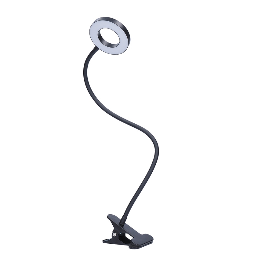Brilagi -LED Zatemnitvena svetilka s sponko ORBELA LED/8W/230V 3000/4000/5000K črna