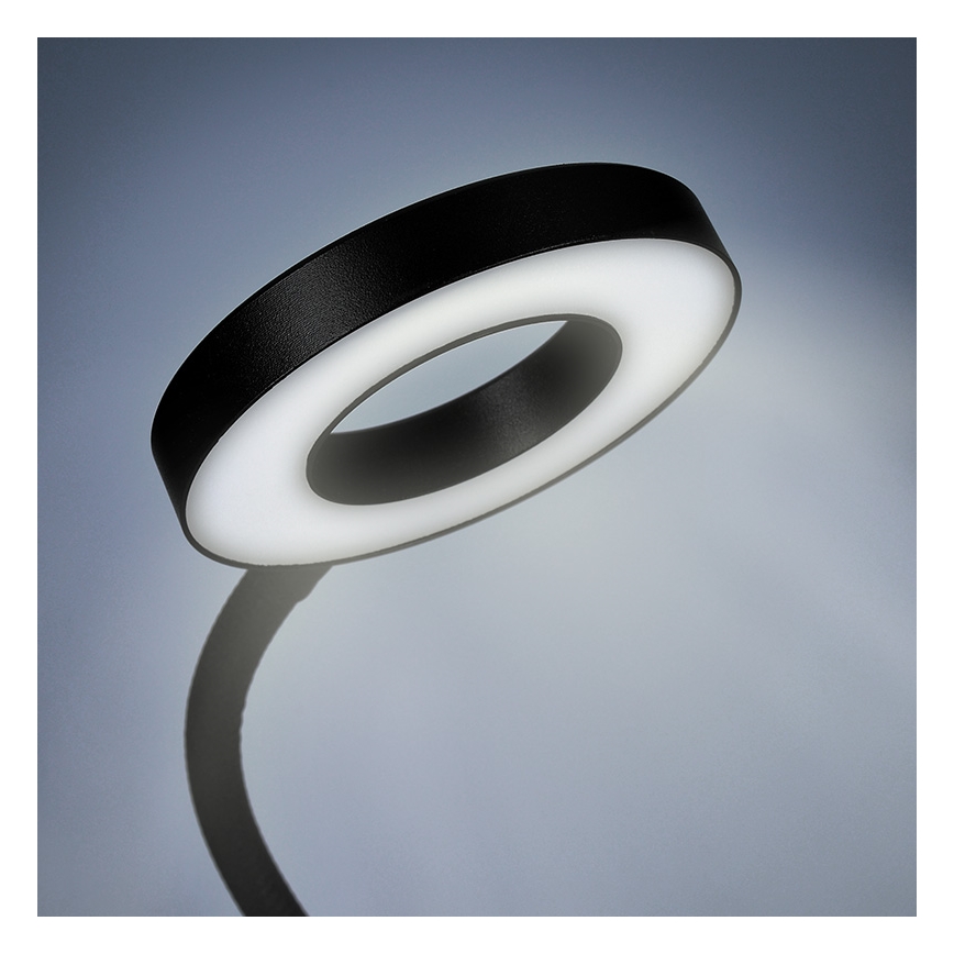 Brilagi -LED Zatemnitvena svetilka s sponko ORBELA LED/8W/230V 3000/4000/5000K črna