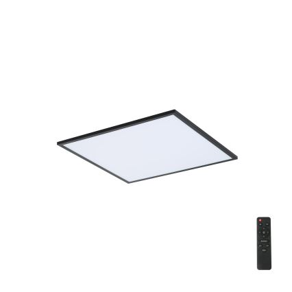 Brilagi - LED Zatemnitvena stropna svetilka SLIMFRAME LED/36W/230V 45x45 cm 3000-6000K črna + Daljinski upravljalnik