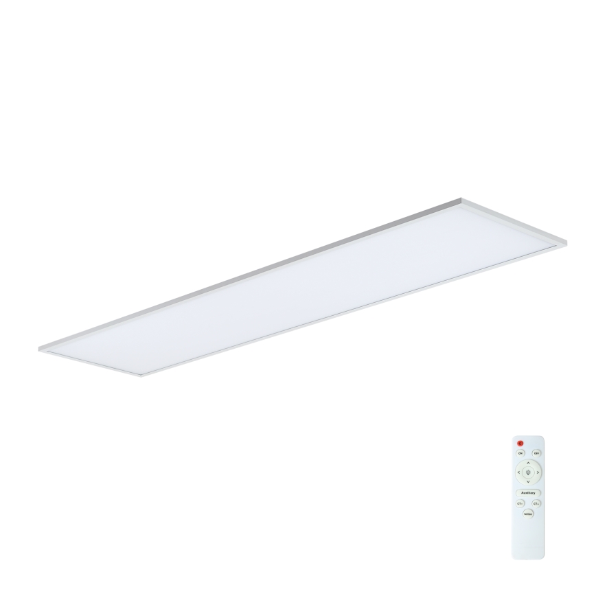 Brilagi - LED Zatemnitvena stropna svetilka SLIMFRAME LED/58W/230V 120x30 cm 3000-6000K bela + Daljinski upravljalnik