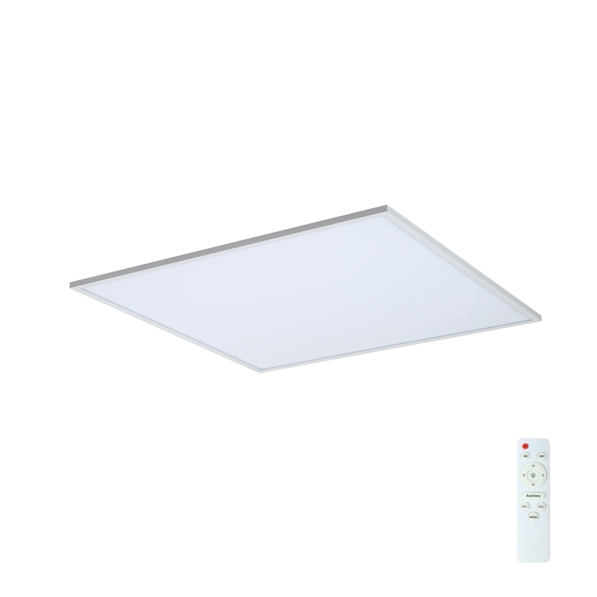 Brilagi - LED Zatemnitvena stropna svetilka SLIMFRAME LED/58W/230V 60x60 cm 3000-6000K bela + Daljinski upravljalnik
