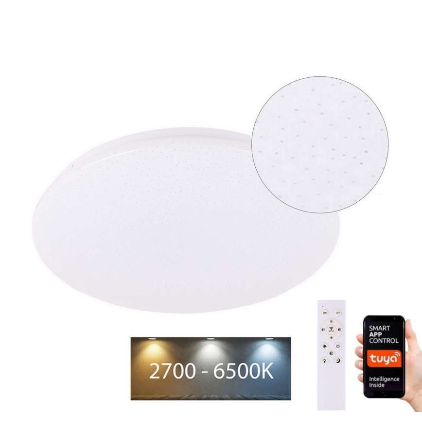 Brilagi - LED Zatemnitvena svetilka SMART STARS LED/24W/230V 2700-6500K Wi-Fi Tuya + Daljinski upravljalnik