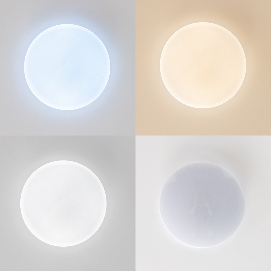 Brilagi - LED Zatemnitvena svetilka SMART STARS LED/24W/230V 2700-6500K Wi-Fi Tuya + Daljinski upravljalnik