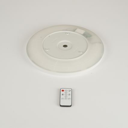Brilagi - LED Zatemnitvena stropna svetilka ULTRA SLIM LED/18W/230V 2700-6500K pr. 30 cm bela + Daljinski upravljalnik